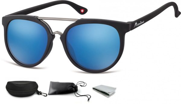 Okulary dziecięce lenonki Unisex lustrzanki matowe CS70