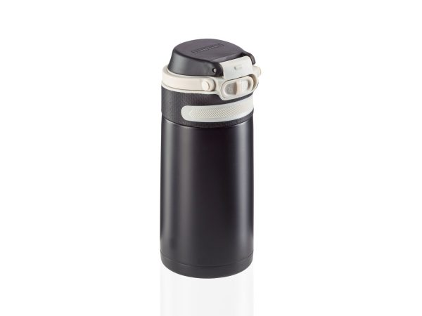 Kubek termiczny Flip 350 ml, czarny