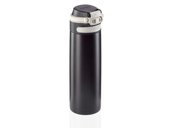 Kubek termiczny Flip 600 ml, czarny