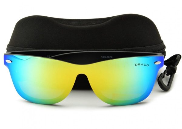 Okulary Pełne Lustro Nerdy polaryzacyjne lustrzane STD-20