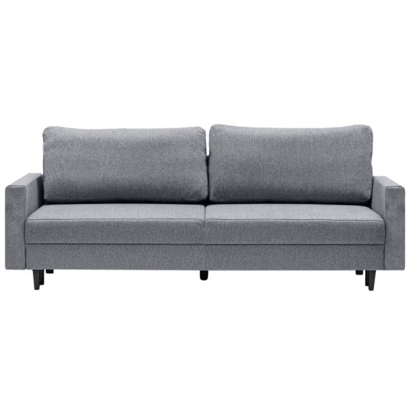 Sofa rozkładana Activ z pojemnikiem, ciemnoszara