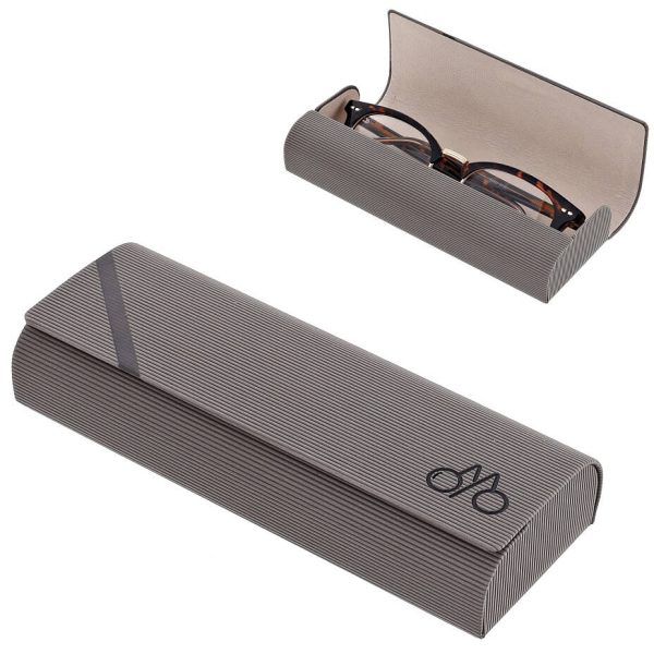 Etui okularowe na magnes ET-131 szare