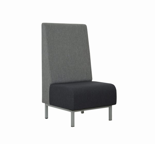 Sofa recepcyjna Modus 1 osobowa z wysokim oparciem M 650