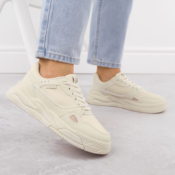 Buty sportowe beżowe Big Star NN274668