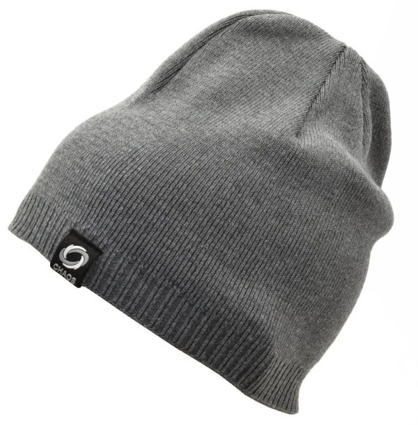 Męska Zimowa Czapka Szara - L/XL CHAOS ST-527