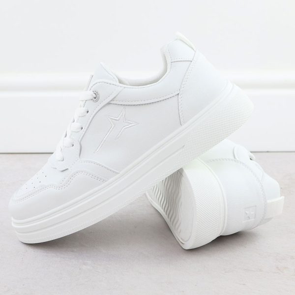 Półbuty sportowe męskie sneakersy białe Big Star RR174571
