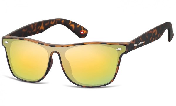Okulary Pełne LUSTRO Nerdy Montana lustrzane MS47C