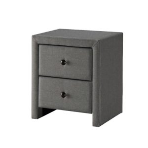 Szafka nocna szara mat 48 cm Huggle