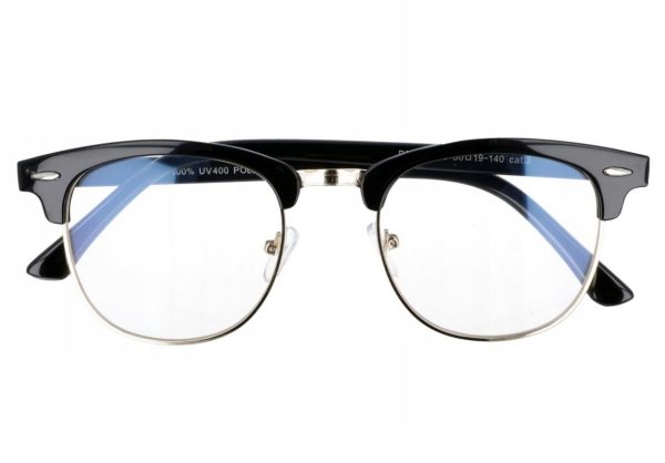 Półramki Okulary z filtrem Uniseks Antyrefleksyjne 2763-2
