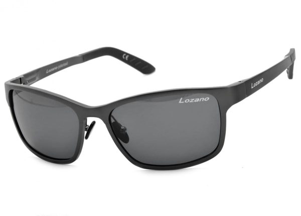 Okulary LOZANO LZ-331A Polaryzacyjne aluminiowe Nerdy