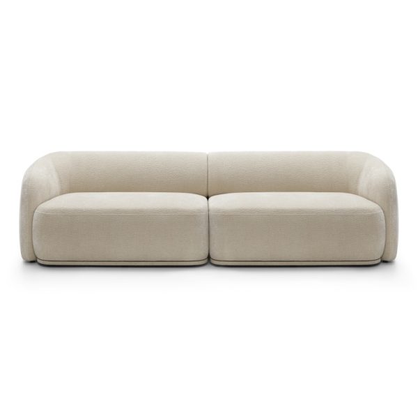 Sofa modułowa Nobo, obłe kształty