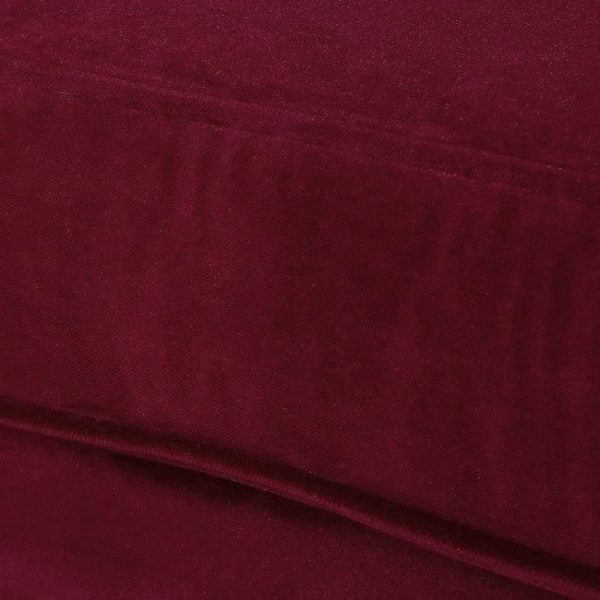 Sofa 3-osobowa tapicerowana bordowa Gryf