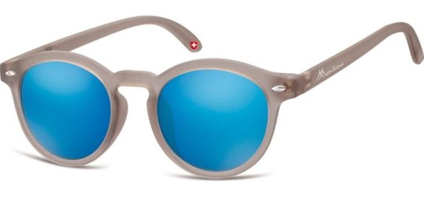 Okulary dziecięce okrągłe lenonki lustrzane CS73B