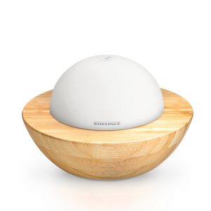 Design Aroma Diffuser Modena aus Glas und Bambus