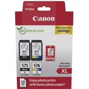 Tusze Oryginalne Canon PG-575 XL + PG-576 XL (5437C006) (komplet) - DARMOWA DOSTAWA w 24h