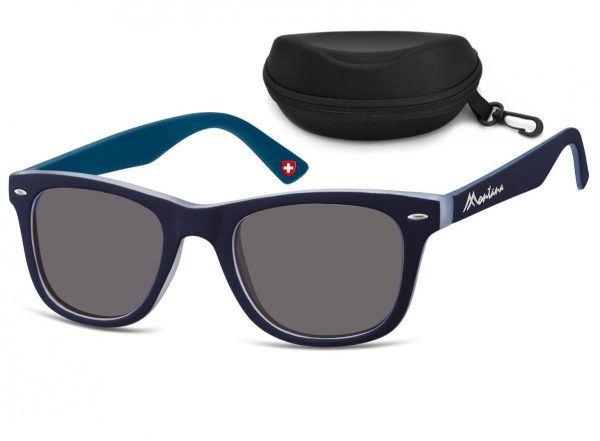 Granatowe Okulary Przeciwsłoneczne Nerdy Montana M42C