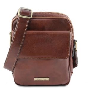 Tuscany Leather Larry - skórzana torba na ramię , kolor brązowy TL141915