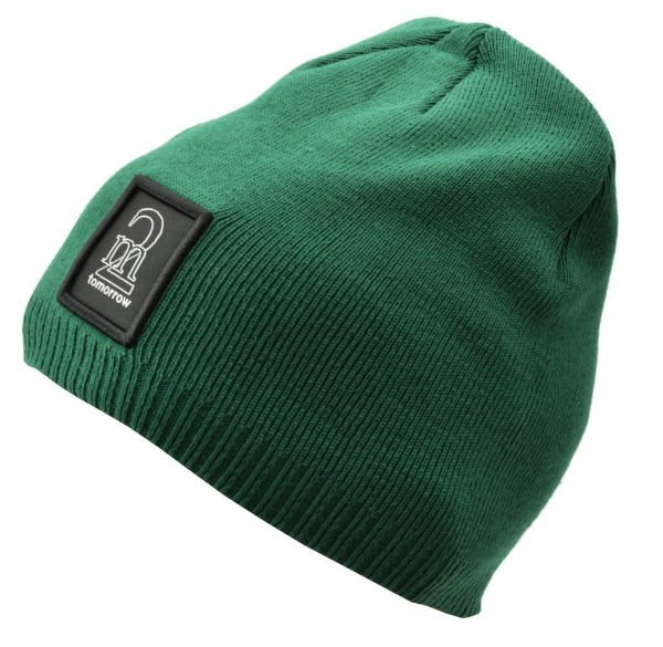 Męska Zimowa Czapka Zielona z polarem - L/XL TOMORROW ST-553