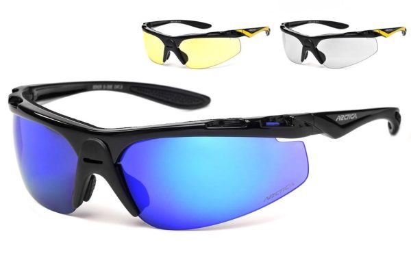Okulary przeciwsłoneczne ARCTICA S-30E sportowe z wymiennymi szkłami