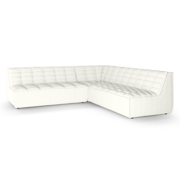 Narożnik modułowy do salonu Lazy, 5-osobowy, uniwersalny