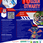 Plakat Dzień otwarty WSSE w Krakowie