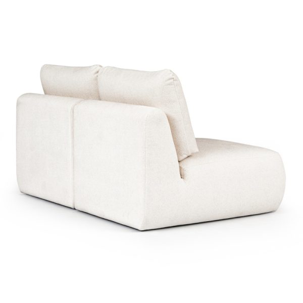 Sofa modułowa 2-osobowa Dionizos, obłe kształty