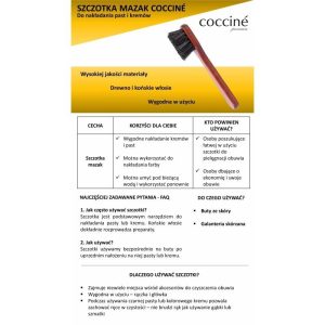 Mała szczotka do butów mazak Coccine