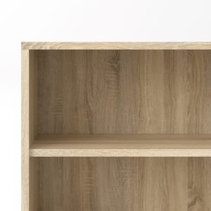 Regał na książki dąb sonoma mat 89 x 40 x 113 cm Prima