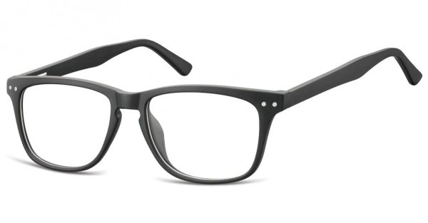 Okulary oprawki korekcyjne Nerdy zerówki Sunoptic CP136 czarne