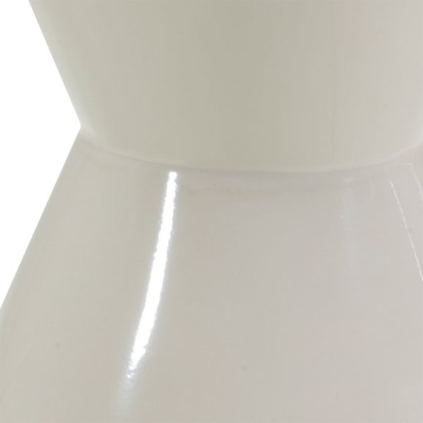 Stolik boczny Sula 36 cm, szarobeżowy, glossy