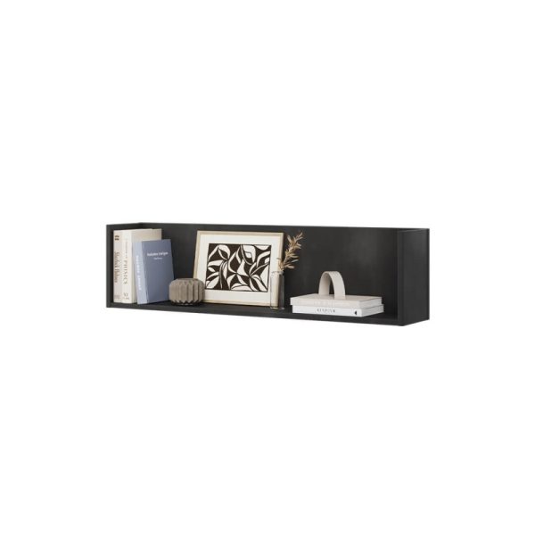 Półka wisząca Teen Flex 102 cm, czarna