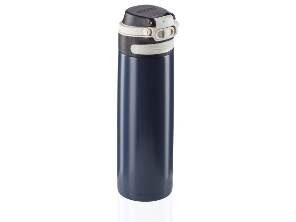 Kubek termiczny Flip 600 ml, granatowy