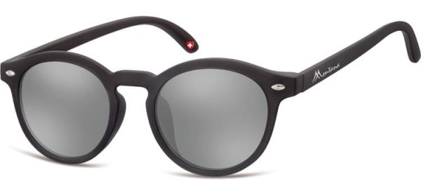 Okulary dziecięce okrągłe lenonki lustrzane CS73