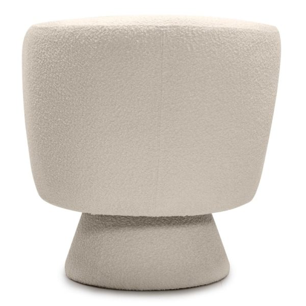 OU-1177 Fotel obrotowy Dream jasnobeżowy, boucle