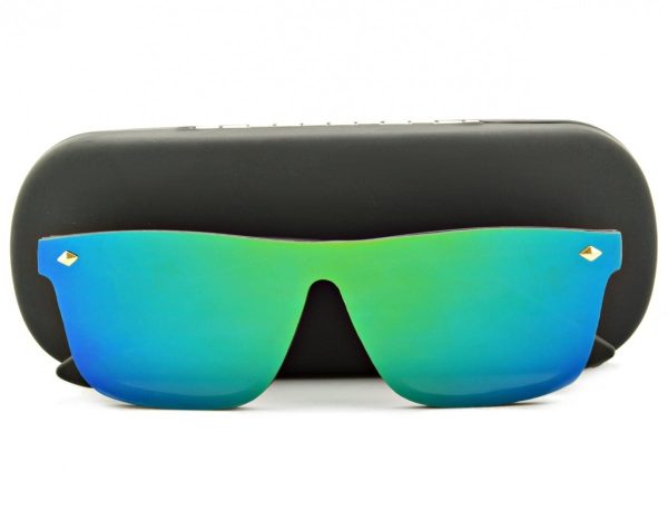 Okulary Pełne Lustro Nerdy przeciwsłoneczne UV400 STR-1612A