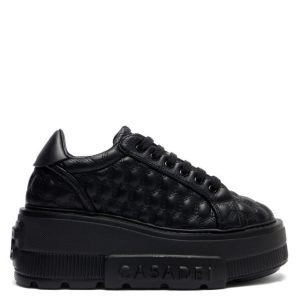 PIKOWANE SNEAKERSY NA PLATFORMIE Z LOGO "NEXUS MAISON LAB"