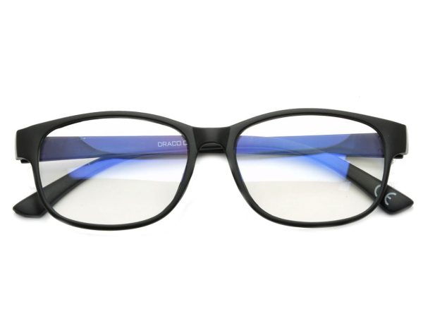Okulary z filtrem Antyrefleksyjne zerówki a'la Nerdy DR-110-C3