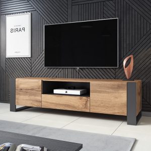 Forest szafka RTV 180 cm wotan/antracyt