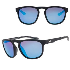 Okulary przeciwsłoneczne polaryzacyjne GOG E703-2P czarny/niebieski