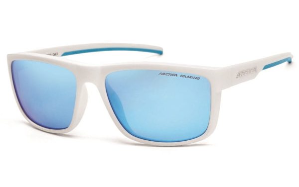 Okulary Arctica S-301C lustrzane polaryzacyjne białe