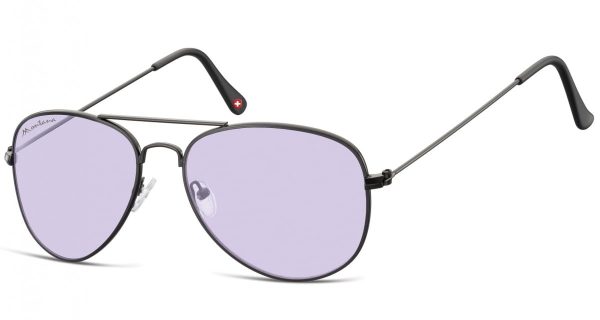 Fioletowe Okulary Przeciwsłoneczne Pilotki Aviator Montana FS86D