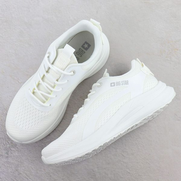 Półbuty sportowe męskie sneakersy białe Big Star RR174270
