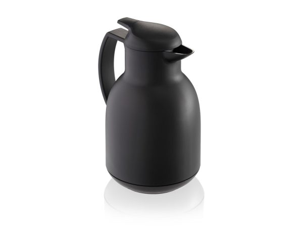 Dzbanek próżniowy Bolero 1,0 L satynowy czarny