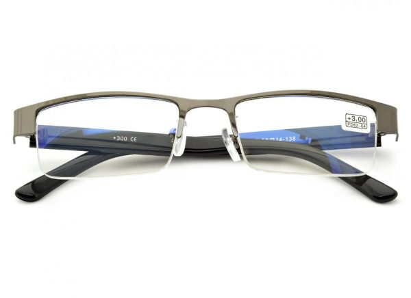 Plusy Okulary do czytania metalowo-żyłkowe ST308 Moc: +1.5