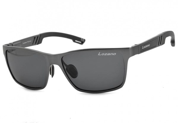 Okulary LOZANO LZ-330A Polaryzacyjne aluminiowe Nerdy