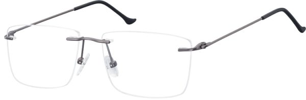 Bezramkowe Okulary oprawki korekcyjne Sunoptic 988A grafitowe