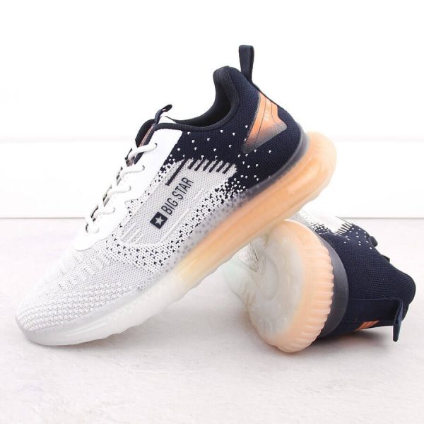 Buty sportowe męskie białe Big Star NN174474