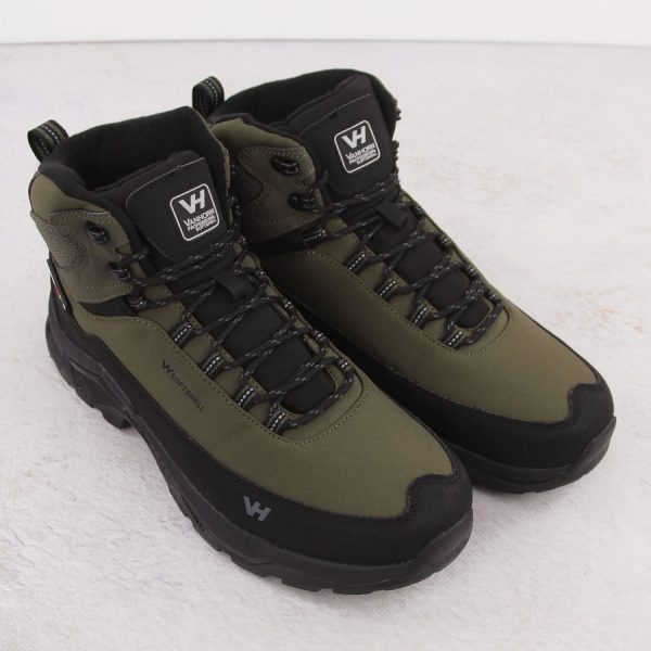 Wodoodporne buty trekkingowe męskie zielone Vanhorn 99302