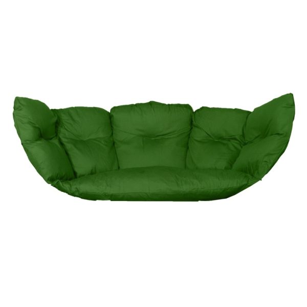 Podwójny fotel wiszący O-Zone Premier Swing Pod, zielony, drewno świerkowe FSC
