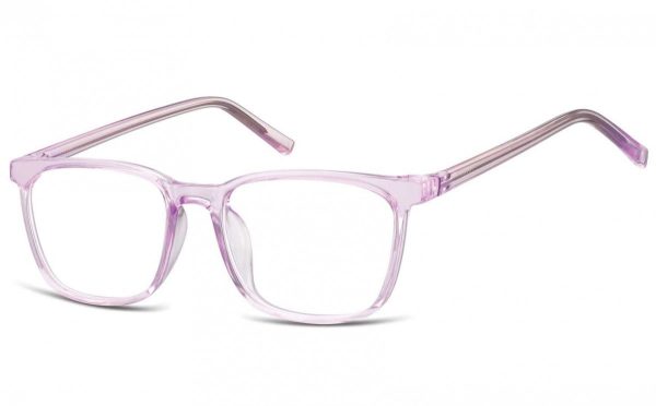 Okulary oprawki korekcyjne Nerdy zerówki transparentne Sunoptic CP124D
